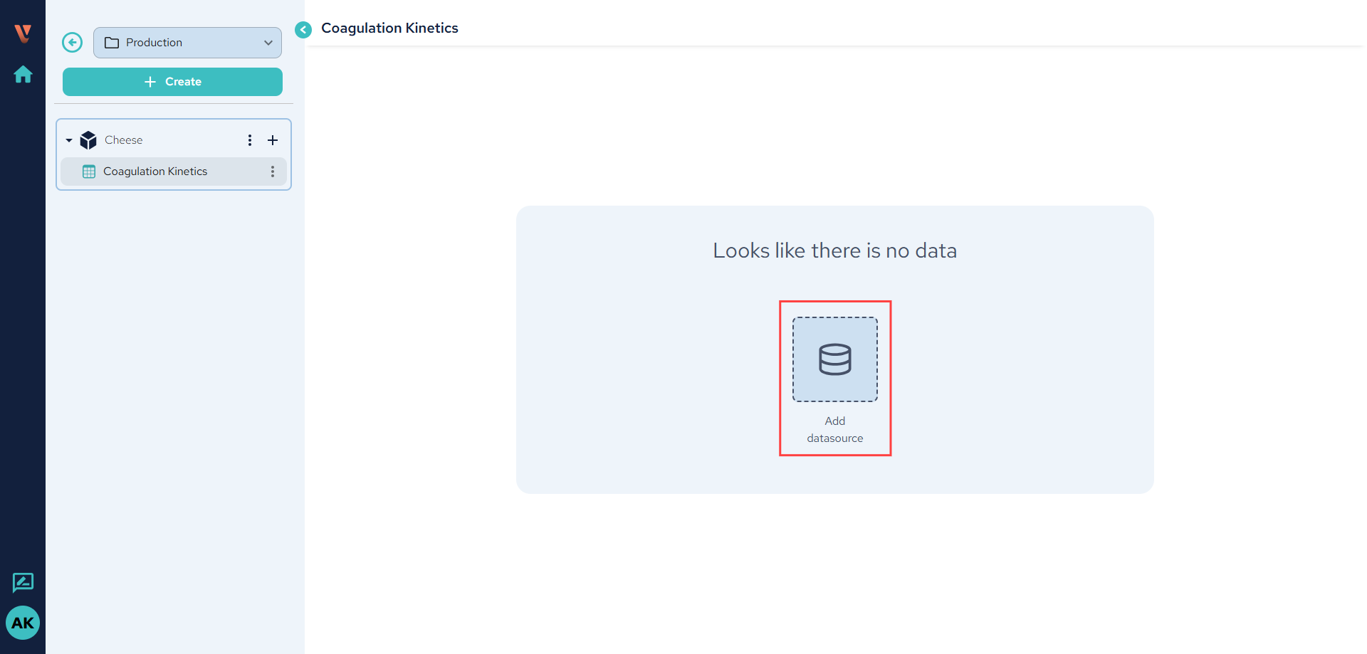 Add New datasource