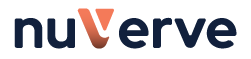 nuVerve logo, a system for scientists to structure, analyze data, and innovate within a collaborative, no-code platform.